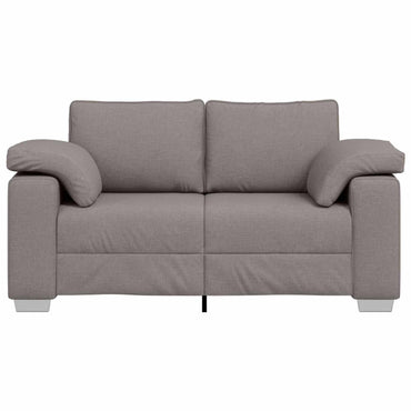 vidaXL Sofa Taupe 160 x 80 x 82 cm Stoff