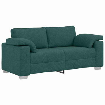 vidaXL Sofa Dunkelgrün 180 x 80 x 82 cm Stoff