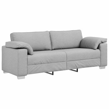 vidaXL Canapé Gris nuage 219 x 80 x 82 cm Tissu