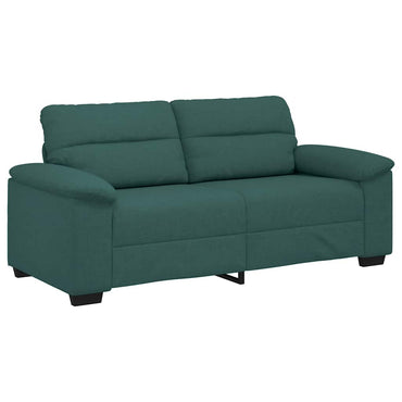 vidaXL 2-Sitzer-Sofa Dunkelgrün 180x81x84 cm Stoff