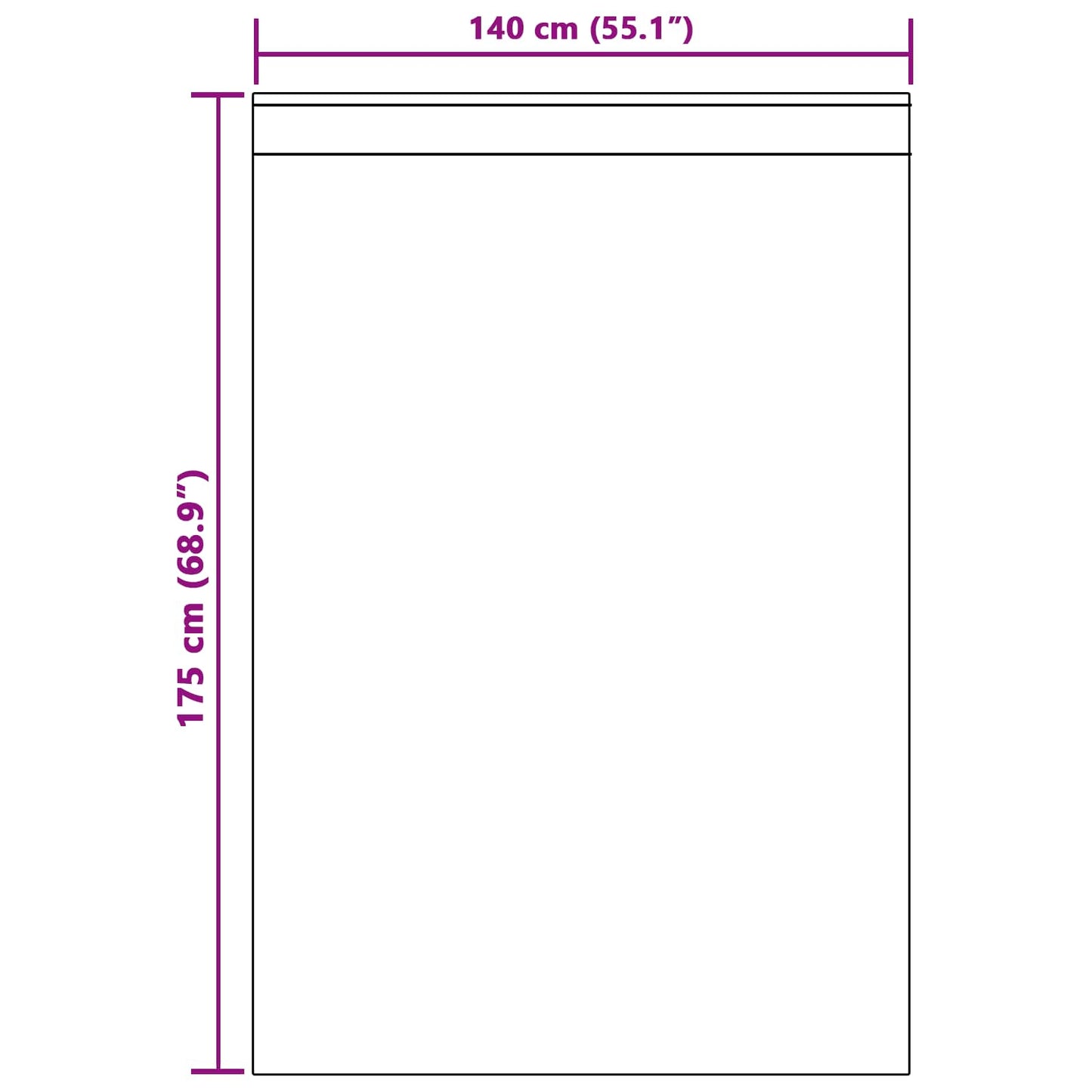 vidaXL Verdunkelungsvorhänge 2 pcs Creme 140 x 175 cm Samt