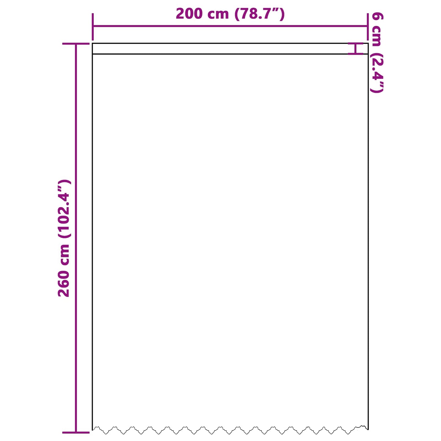 vidaXL Spitzenvorhang mit Vorhängen Floral Weiß 260x200cm Polyester