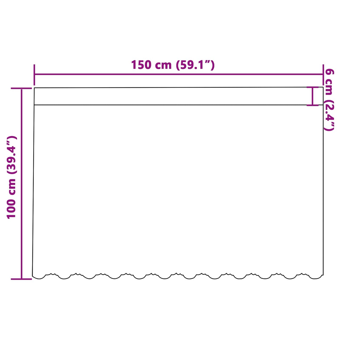 vidaXL Spitzenvorhang mit Vorhängen Floral Weiß 100 x 150 cm Polyester