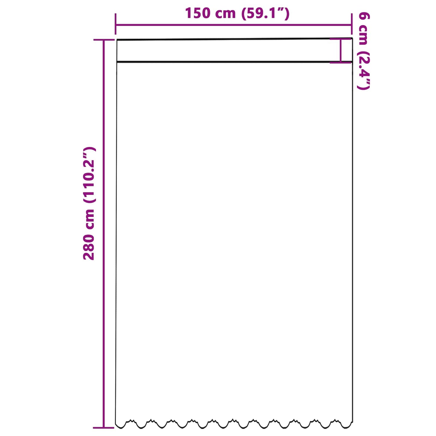 vidaXL Spitzenvorhang mit Vorhängen Floral Weiß 280 x 150 cm Polyester