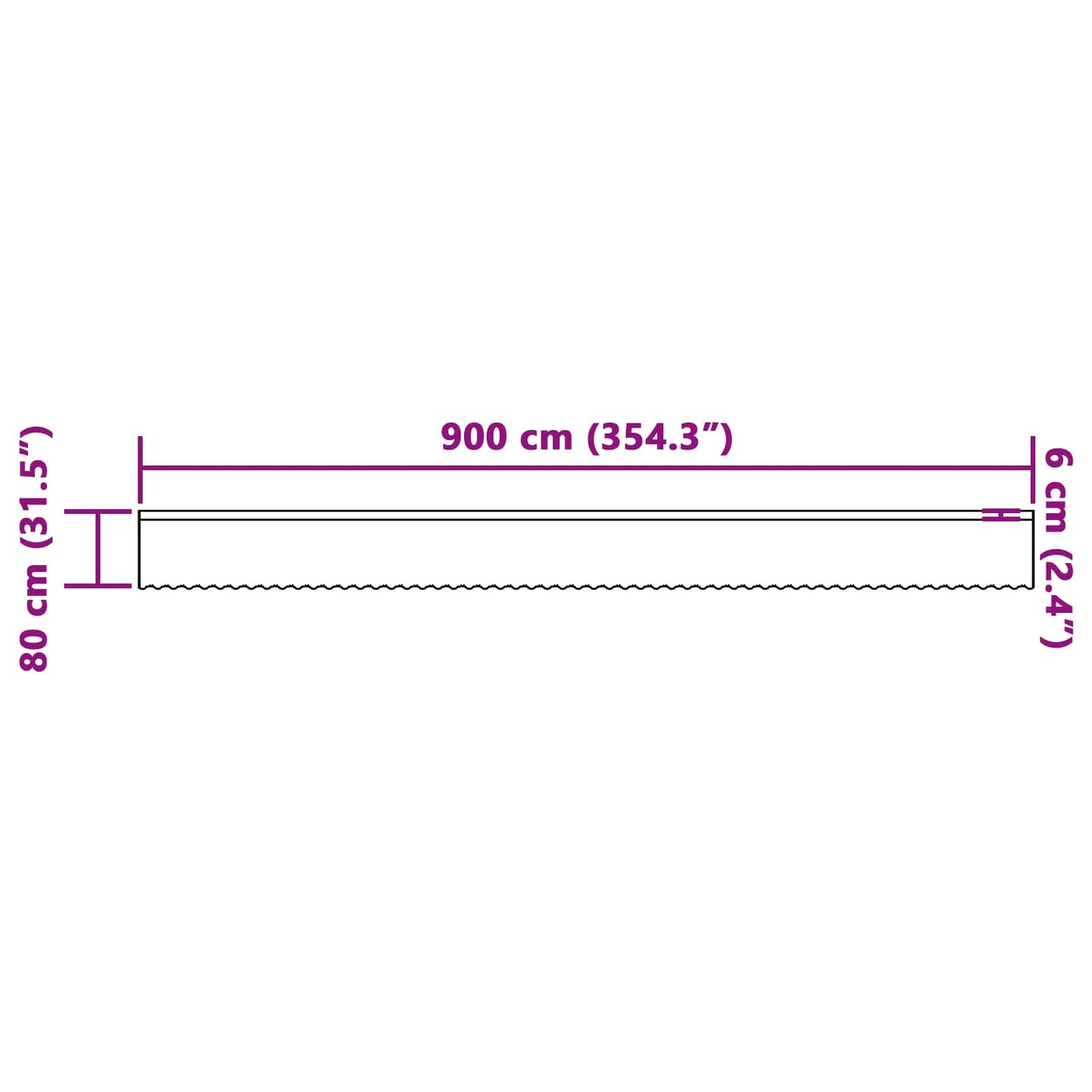 vidaXL Spitzenvorhang mit Vorhängen Floral Weiß 80 x 900 cm Polyester