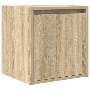 vidaXL Wand-Nachttisch Sonoma-Eiche 38x34x40 cm