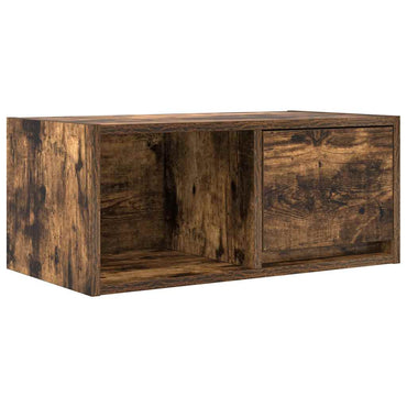 vidaXL TV-Schrank Räuchereiche 60x31x25,5 cm Holzwerkstoff