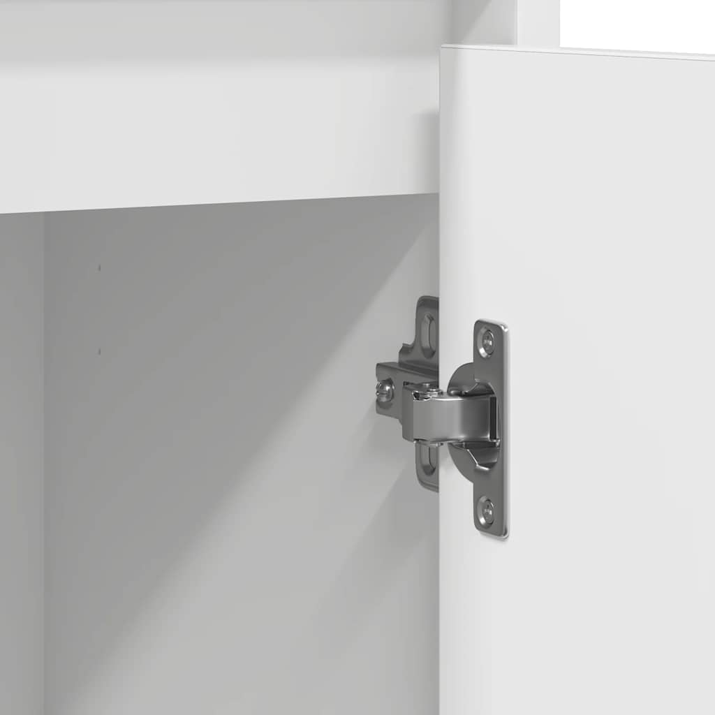 Sideboard Weiß 85x34x76 cm Holzwerkstoff