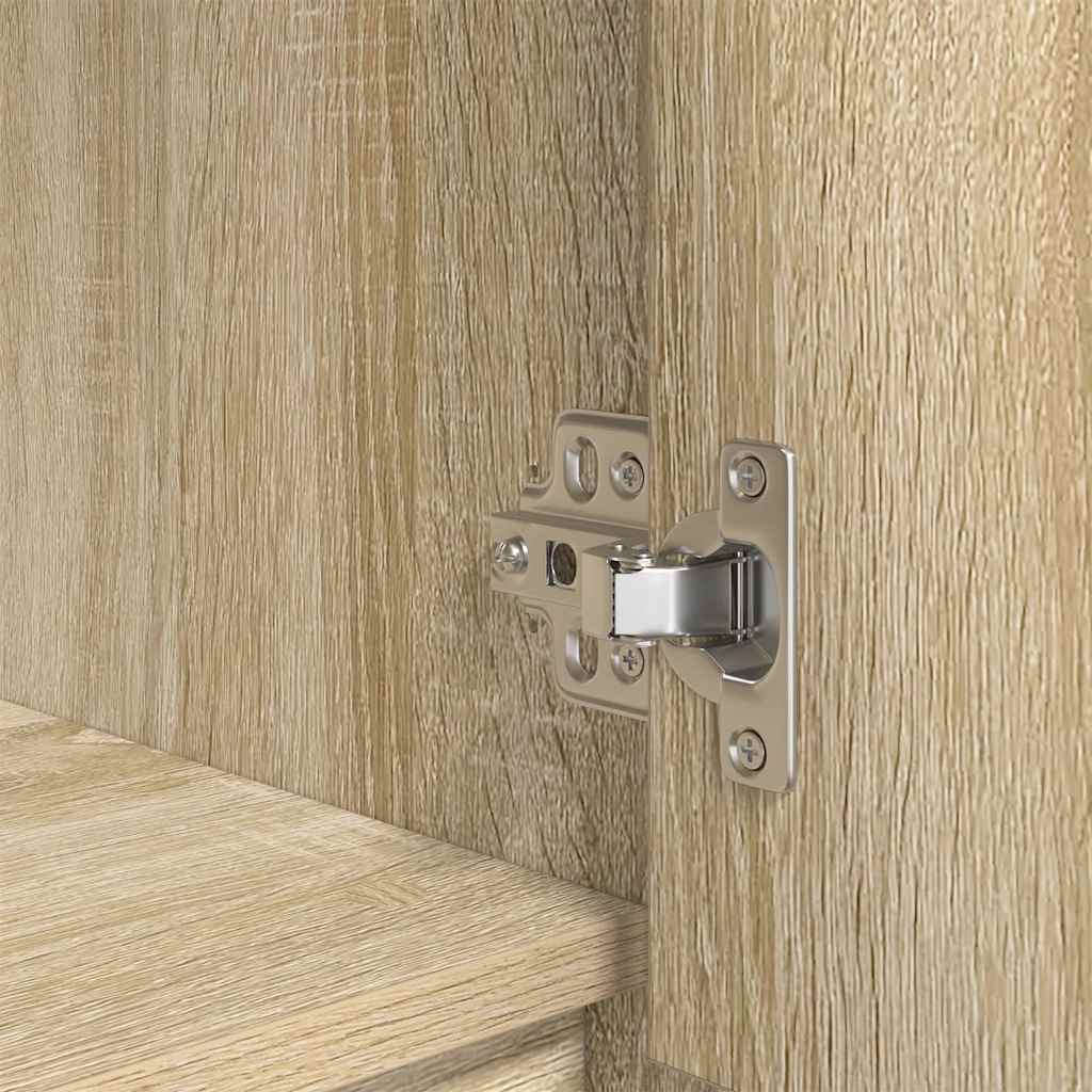 Schrank mit Schublade Sonoma-Eiche 55,5x34x119,5 cm