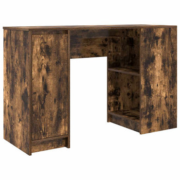 vidaXL Schreibtisch Räuchereiche 120x42x76 cm Holzwerkstoff