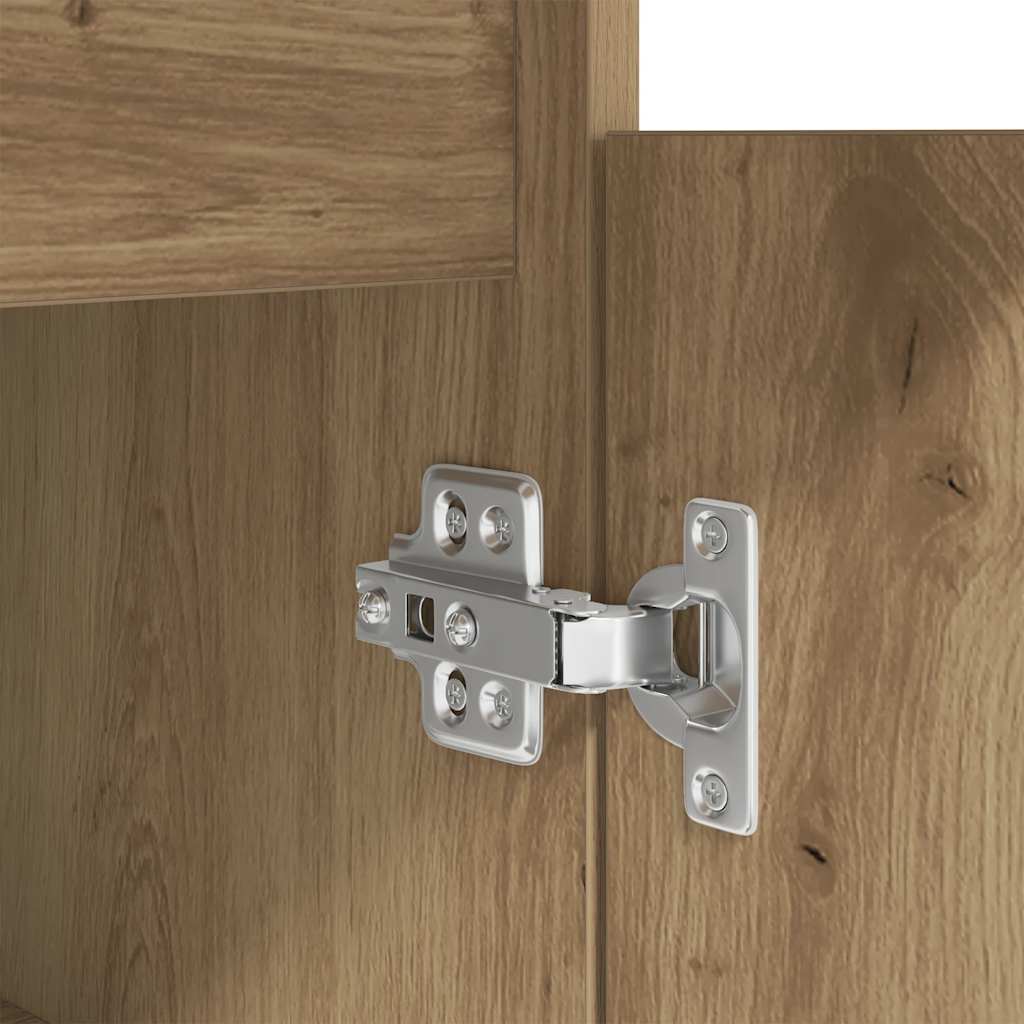 vidaXL Schreibtisch Artisan-Eiche 86x49x76 cm Holzwerkstoff
