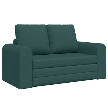 vidaXL Schlafsofa 60cm Dunkelgrün Stoff