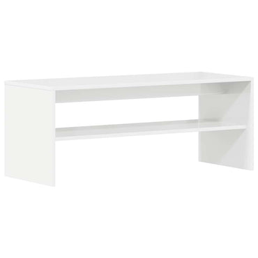 vidaXL TV-Schrank Hochglanz-Weiß 100x40x40 cm Holzwerkstoff