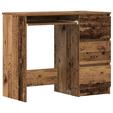 vidaXL Bureau aspect bois de récupération 90x45x76 cm Bois d'ingénierie