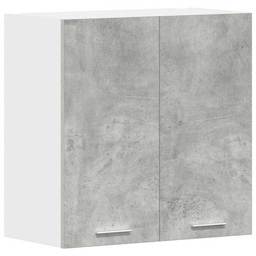 vidaXL Meuble haut de cuisine gris béton 60x31x60 cm bois d'ingénierie