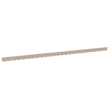 vidaXL Markisenfranse Beige 5,8 x 0,2 m Segeltuch