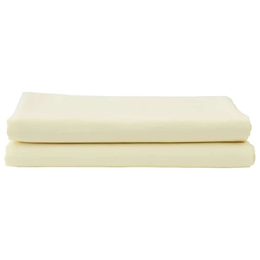 vidaXL Markisenersatz Creme 1000 x 160 cm Polyesterleinwand