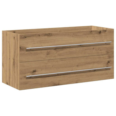 vidaXL Waschbeckenunterschrank Artisan-Eiche 100x38,5x48 cm