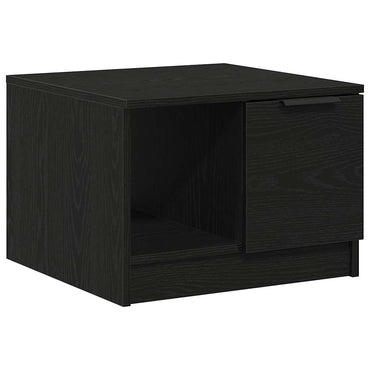 vidaXL Couchtisch Schwarze Eiche 50 x 50 x 36 cm Holzwerkstoff