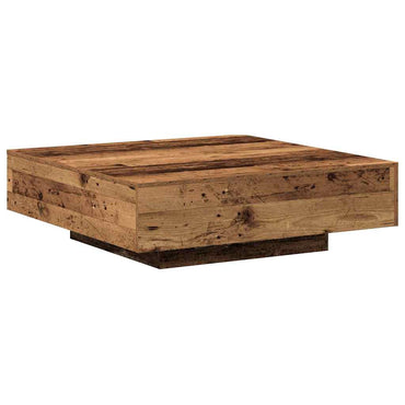 vidaXL Table basse en bois de récupération 100 x 100 x 31 cm