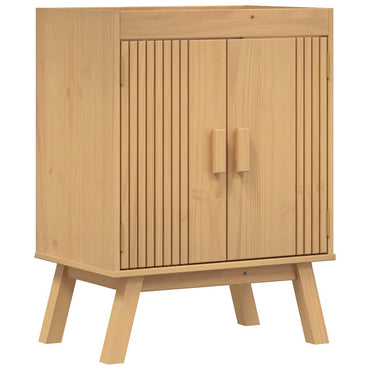 vidaXL Meuble bas Olden marron 60 x 40 x 80 cm Bois de pin massif