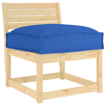 vidaXL Kissen Königsblau 50 x 50 x 12 cm Oxford-Stoff