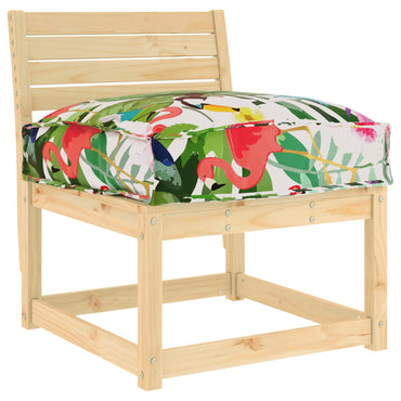 vidaXL Kissen Floral Mehrfarbig 50 x 50 x 12 cm Oxford-Stoff