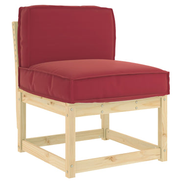 vidaXL Kissen Weinrot 60 x 40 x 12 cm Oxford-Stoff
