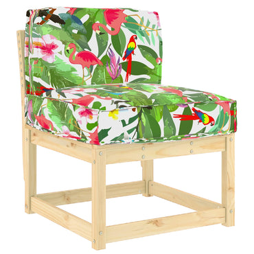 vidaXL Kissen Floral Mehrfarbig 60 x 40 x 12 cm Oxford-Stoff