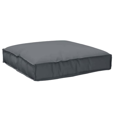 vidaXL Coussin de palette pour assise adaptée anthracite 80 x 80 x 12 cm