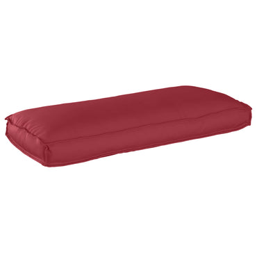 vidaXL Kissen Weinrot 120 x 50 x 12 cm Oxford-Stoff