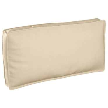 vidaXL Palettenkissen für Sitzfläche / Rückenlehne mit Kissen Beige