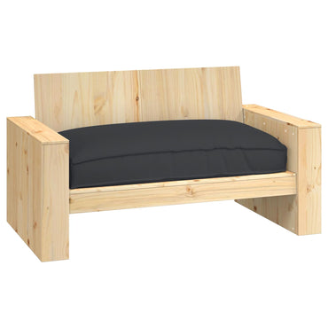 vidaXL Kissen Schwarz 120 x 80 x 12 cm Oxford-Stoff