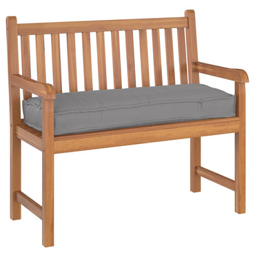 vidaXL Palettenkissen für Bank Grau 110 x 40 x 8 cm Oxford Stoff