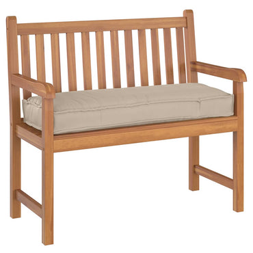 vidaXL Palettenkissen für Bank Taupe 110 x 40 x 8 cm Oxford Stoff