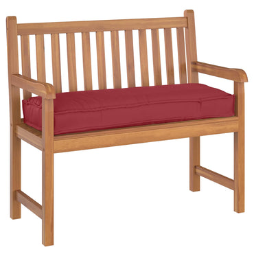 vidaXL Palettenkissen für Bank Weinrot 110 x 40 x 8 cm Oxford Stoff