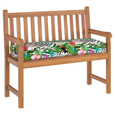 vidaXL Coussin de palette pour banc multicolore 120 x 40 x 8 cm Tissu Oxford