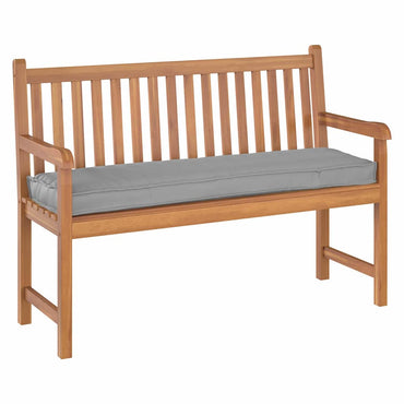 vidaXL Coussin de palette pour banc Gris 140 x 40 x 8 cm Tissu Oxford
