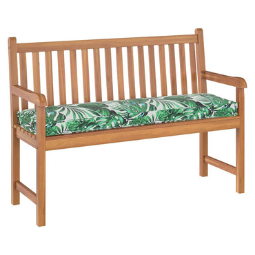 vidaXL Palettenkissen für Bank Floral Blattmuster 140 x 40 x 8 cm