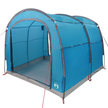 vidaXL Zelt mit Dach mit Speicher Blau 268 x 240 x 191 cm Polyester