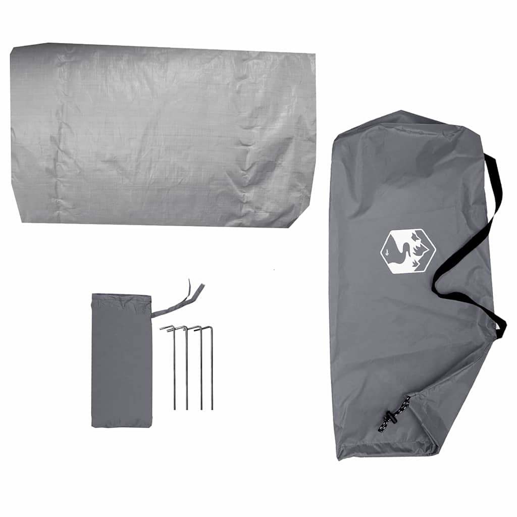 vidaXL Innenzelt Schwarz 208 x 140 x 175 cm Netz