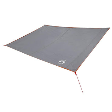 vidaXL Bâche imperméable avec toit Gris et orange