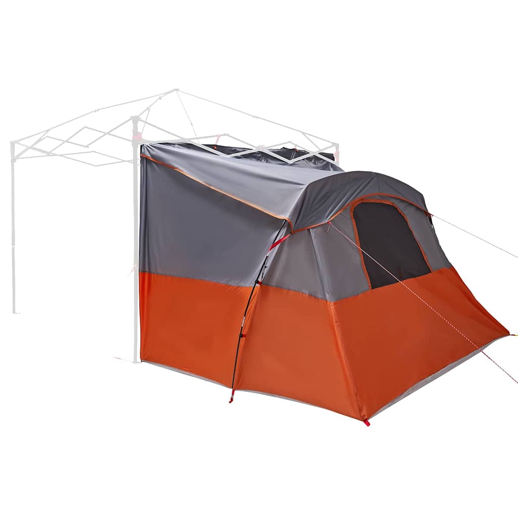 vidaXL Innenzelt mit Dach Grau und Orange 280 x 220 x 176 cm Taft
