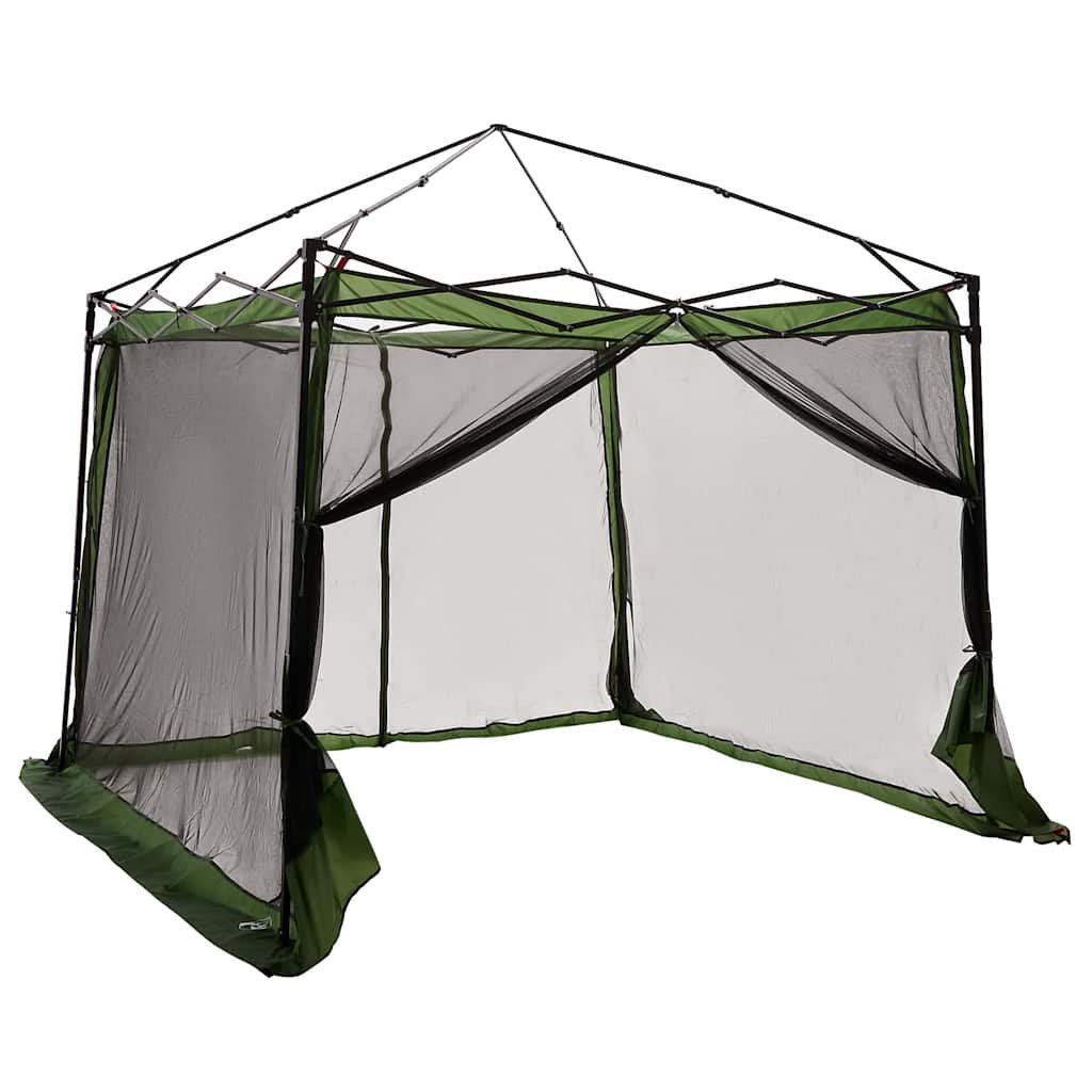vidaXL Innenzelt mit Dach mit Speicher Grün 303 x 303 x 196 cm Taft