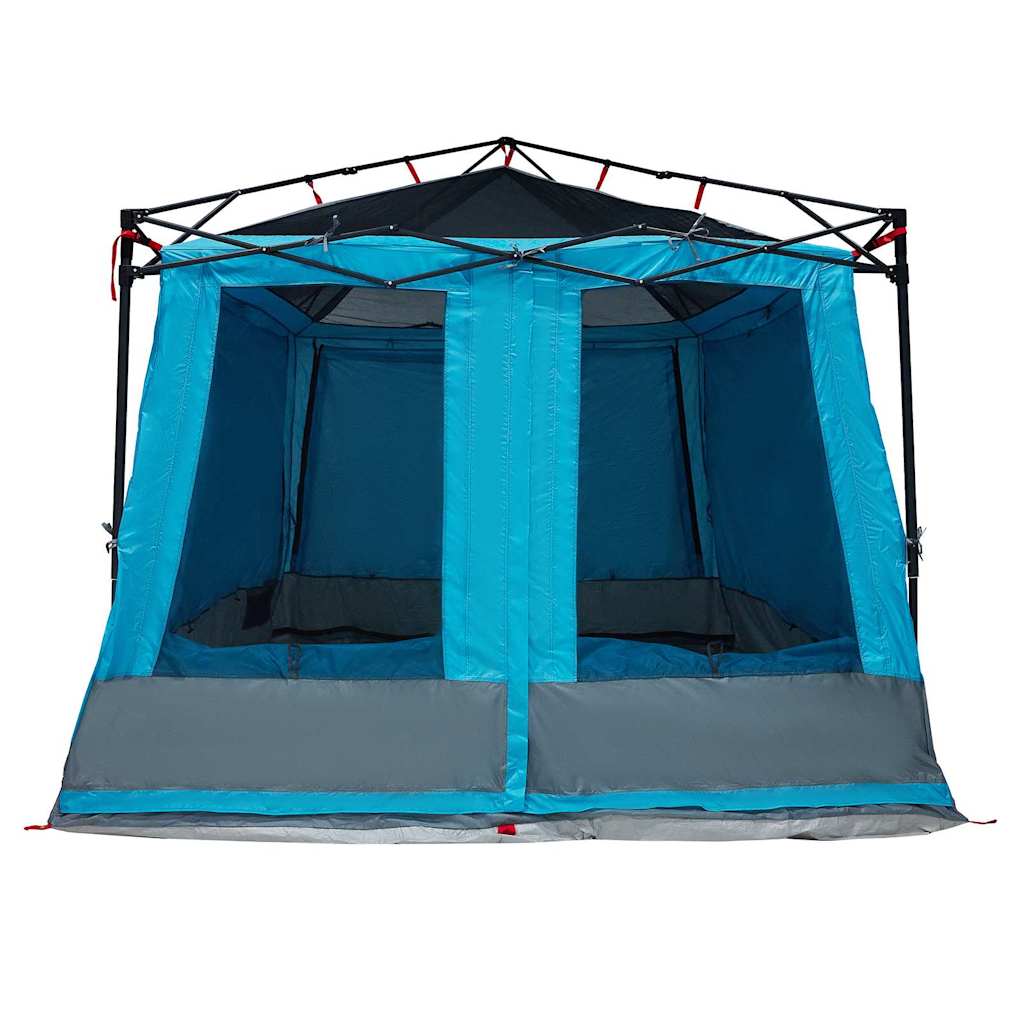 vidaXL Tente intérieure avec toit et rangement Bleu 291 x 291 x 240 cm Taffetas