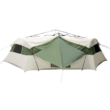 vidaXL Innenzelt mit Dach mit Speicher Grün 520 x 520 x 190 cm Taft
