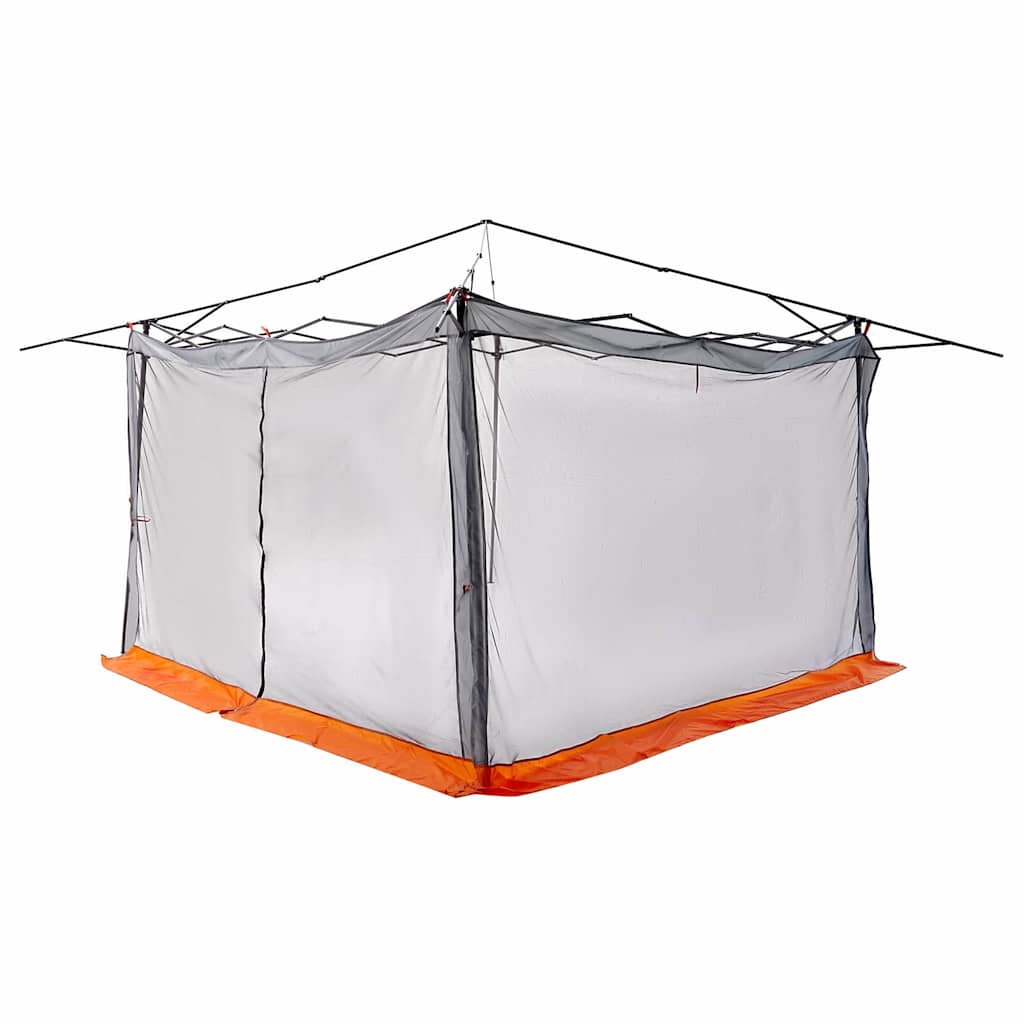vidaXL Innenzelt mit Dach Grau und Orange 520 x 520 x 190 cm Taft