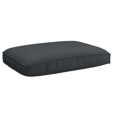 vidaXL Ensemble de coussins de palette 2 pcs Tissu Oxford Noir