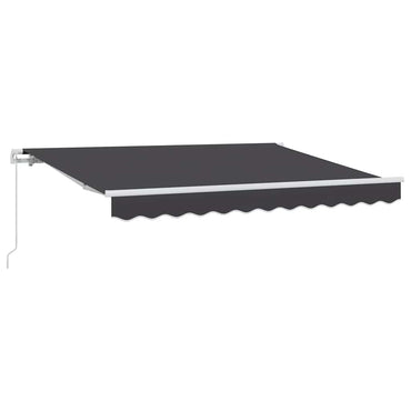 vidaXL Einziehbare Markise Anthrazit 250 x 200 cm