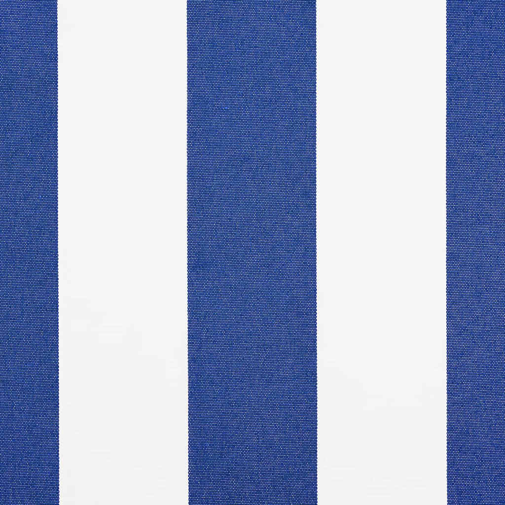 vidaXL Einziehbare Markise Blau und Weiß 300 x 200 cm